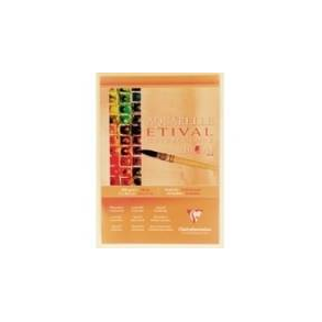 ETIVAL  Akvarelblokke fra Clairefontaine -300g 10 ark CP