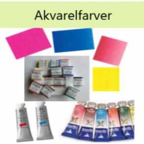 Akvarelfarver