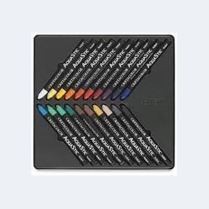 CretaColor Aqua Sticks metalske m/20 stk.