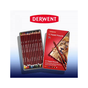 Derwent - Pastel Blyanter- Metalske m/12 stk.