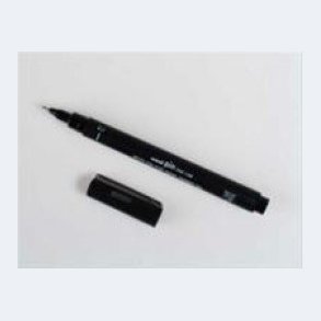 Uni Pin Tuschpenne sort str. 005