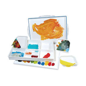 Paletteboks 1- Lufttt holder acrylfarver vde op til 8 dage