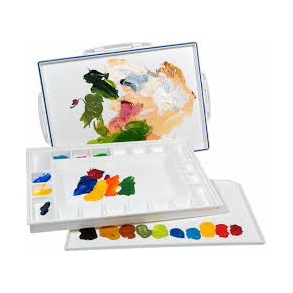 Paletteboks 2 - Lufttt holder acrylfarver vde op til 8 dage 