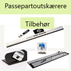 Passepartoutskærere  & Tilbehør