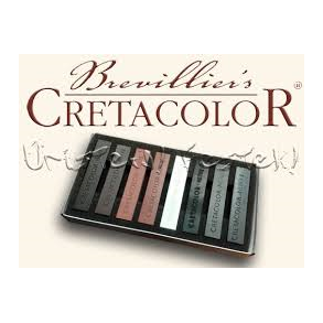 CretaColor Kunstnersticks Large - st m/8 stk i kartonske