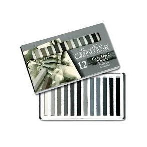 CretaColor Pastelkridt Gr -12 stk. i kartonske