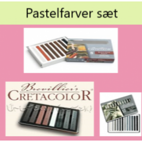 Pastelfarver sæt