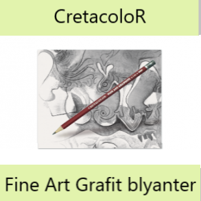CretacoloR Fine Art grafit blyanter
