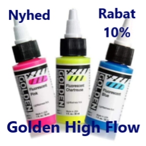 Golden High Flow Acryl - NYHED - 10% rabat