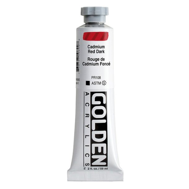 Golden Heavy Body-  Cadmium Red Dark-1080- 59 ml - S9
