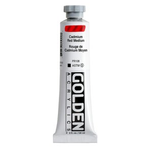 Golden Heavy Body- Cadmium Red Medium -1100-  59 ml - S9