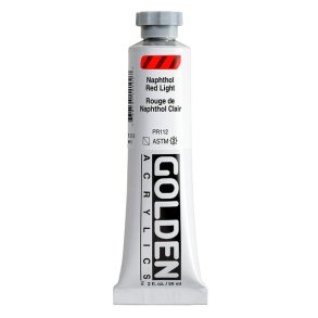 Golden Heavy Body- Naphthol Red Light-1210-  59 ml - S5