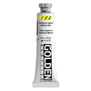  Golden Heavy Body-Cadmium Yellow Medium  Hue-1554-59 ml - S4