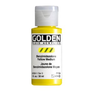  Golden Fluid- Benzimidazolone Yellow Medium-2008-30 ml - S3