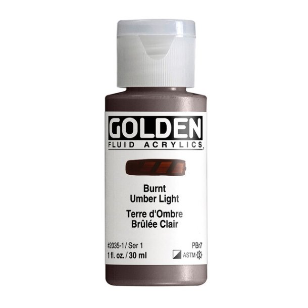 Golden Fluid-Burnt Umber Light -2035- 30 ml - S1