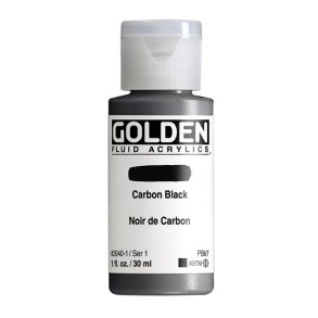 Golden Fluid-Carbon Black-2040- 30 ml - S1