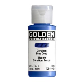 Golden Fluid-Cerulean Blue Deep-2051-30 ml - S9