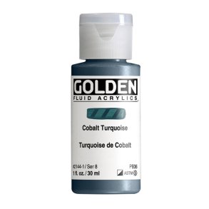  Golden Fluid- Cobalt Turquoise -2144-30 ml - S8