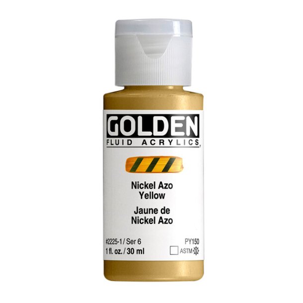 Golden Fluid-Nickel Azo Yellow-2225-30 ml - S8