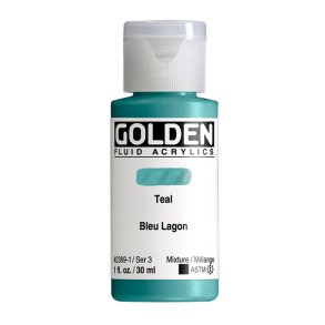 Golden Fluid-Teal-2369-30 ml - S3