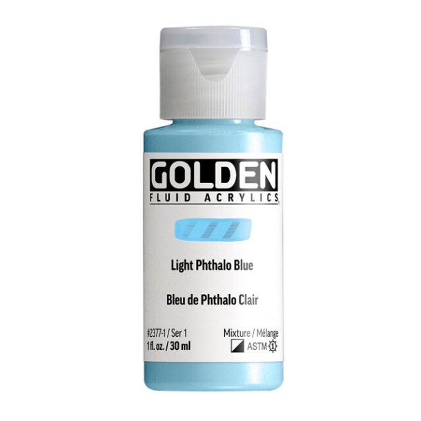 Golden Fluid-Light Phthalo Blue-2377-30 ml - S1