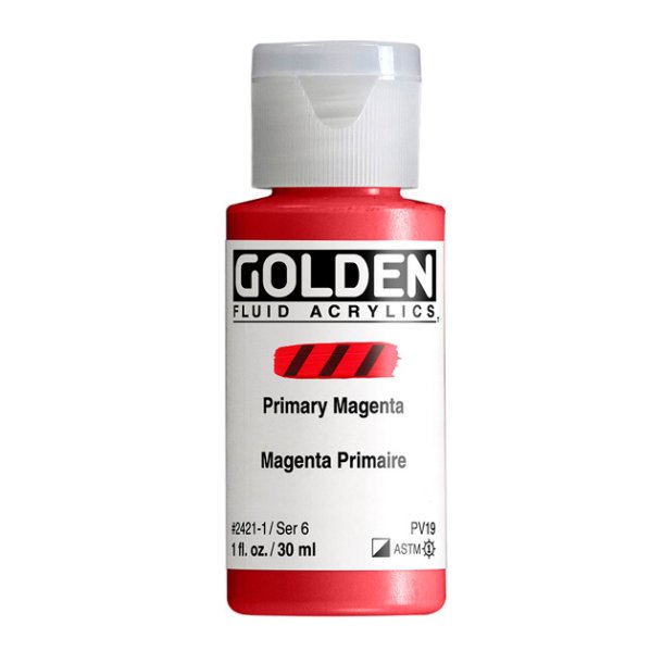 Golden Fluid-Primary Magenta-2421-30 ml - S6