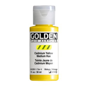 Golden Fluid-Cadmium Yellow  Medium Hue-2428-30 ml - S4