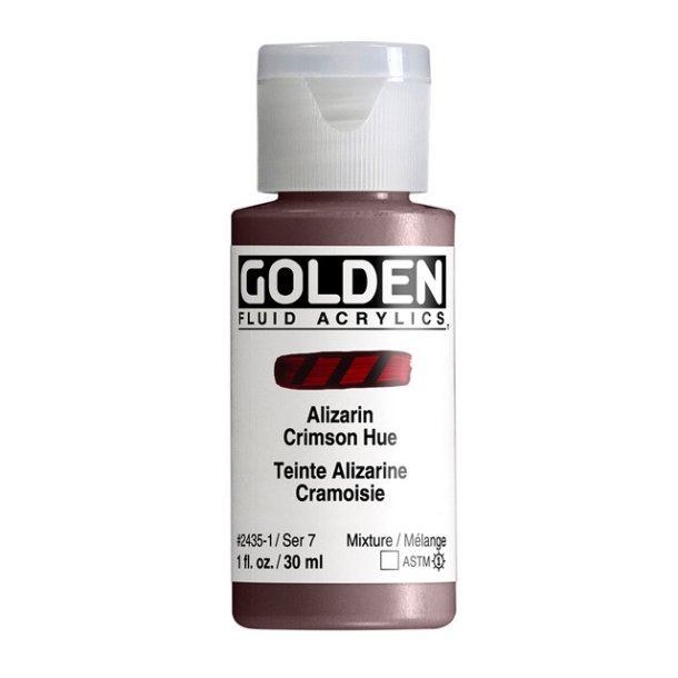 Golden Fluid-Alizarin Crimson Hue -2435-30 ml - S7
