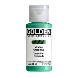 Golden Fluid- Viridian Green Hue -2443-30 ml - S1