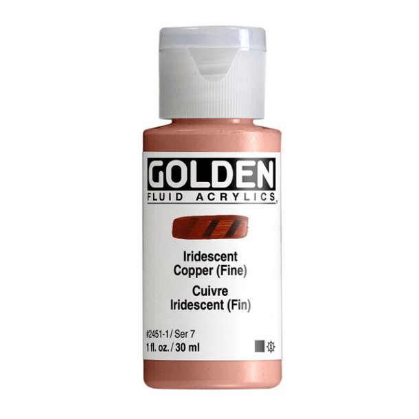 Golden Fluid-Iridescent Copper (Fine)-2451- 30 ml - S7