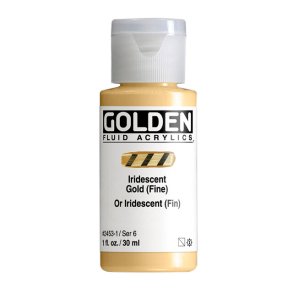 Golden Fluid-Iridescent Gold (Fine)-2453- 30 ml - S6
