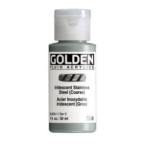 Golden Fluid- Iridescent Stainless Steel (Coarse)-2458- 30 ml - S5