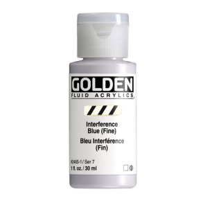 Golden Fluid- Interference Blue (Fine)-2465- 30 ml - S7