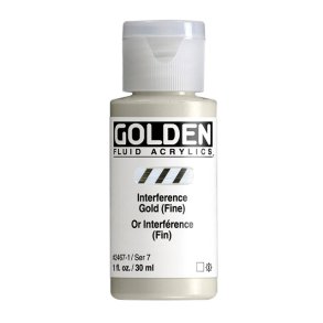 Golden Fluid- Interference Gold (Fine)-2467- 30 ml - S7