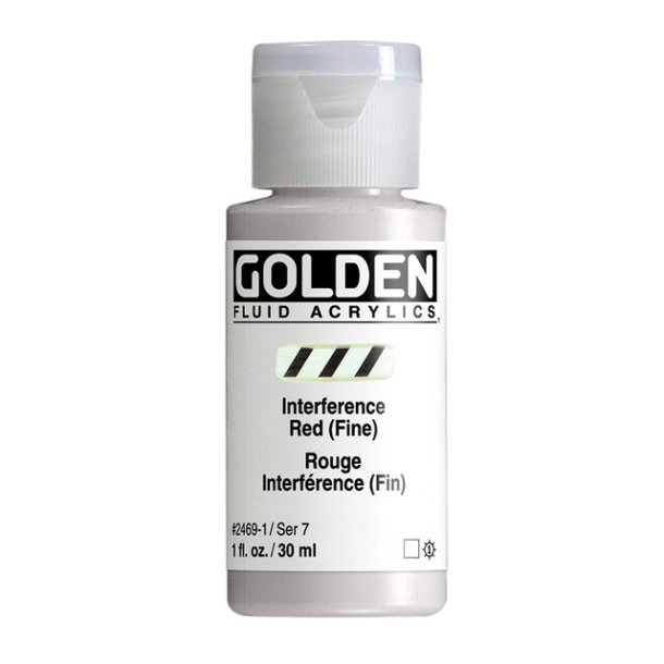Golden Fluid- Interference Red (Fine)-2469- 30 ml - S7