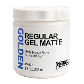 Golden Regular Gel Matte- 3030-5 - 237 ml 