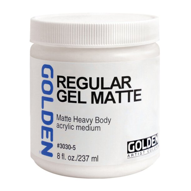 Golden Regular Gel Matte- 3030-5 - 237 ml 