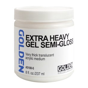 Golden Extra Heavy Gel Semi-Gloss-3100-5 - 237 ml 
