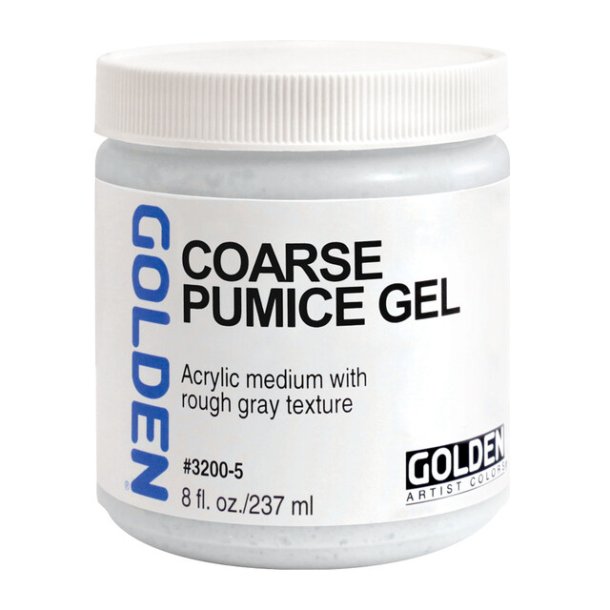 Golden Coarse Pumice Gel-3200-5 - 237 ml 