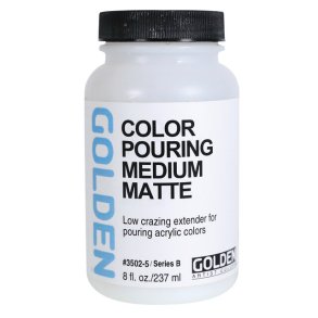 Golden Color Pouring Medium Matte -3502-5 - 237 ml 