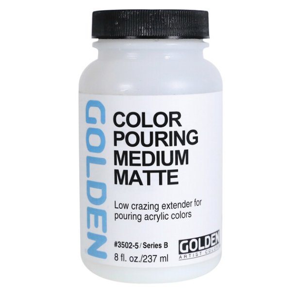 Golden Color Pouring Medium Matte -3502-5 - 237 ml 