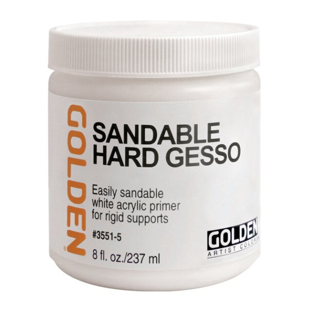Golden Sandable Hard Gesso -3551-5 - 237 ml 