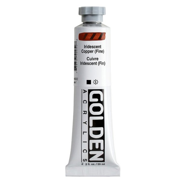 Golden Heavy Body- Iridescent  Copper (fine) - 4005-  59 ml - S7