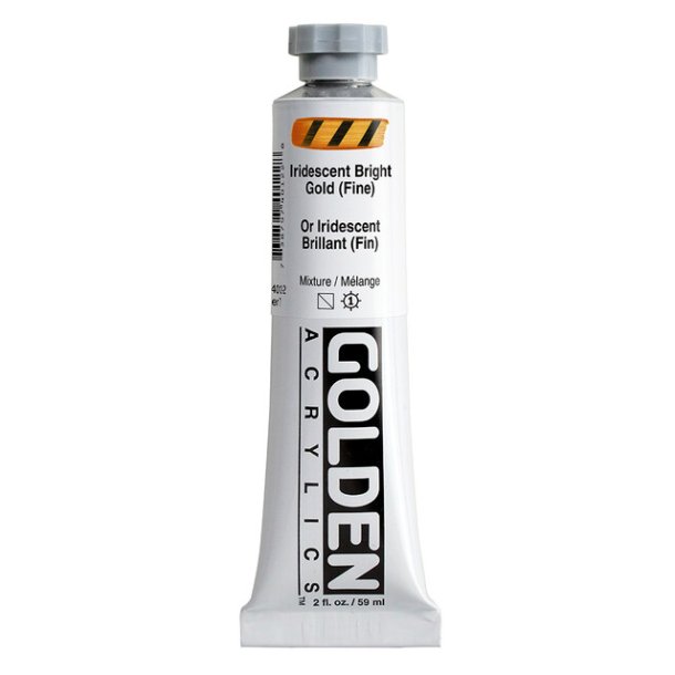 Golden Heavy Body- Iridescent Bright Gold  /Fine)- 4012- 59 ml - S7