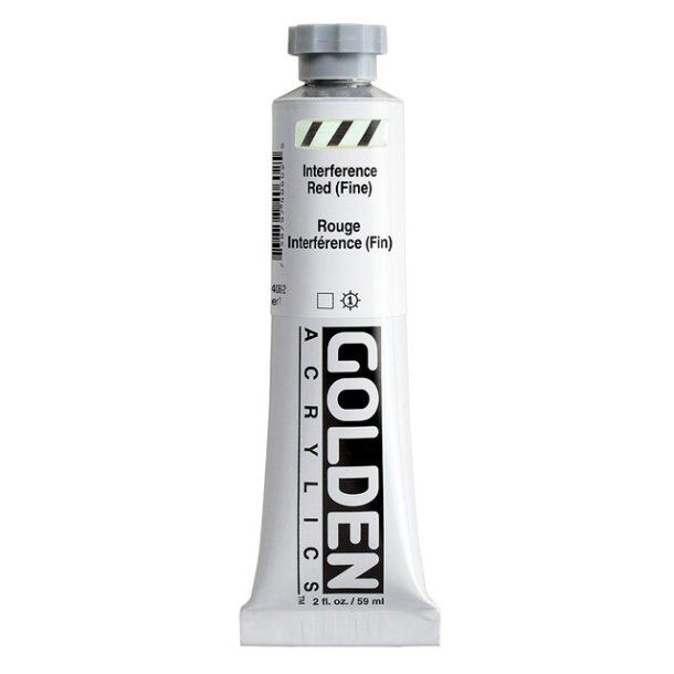Golden Heavy Body- Interference Red (Fine)- 4060- 59 ml - S7
