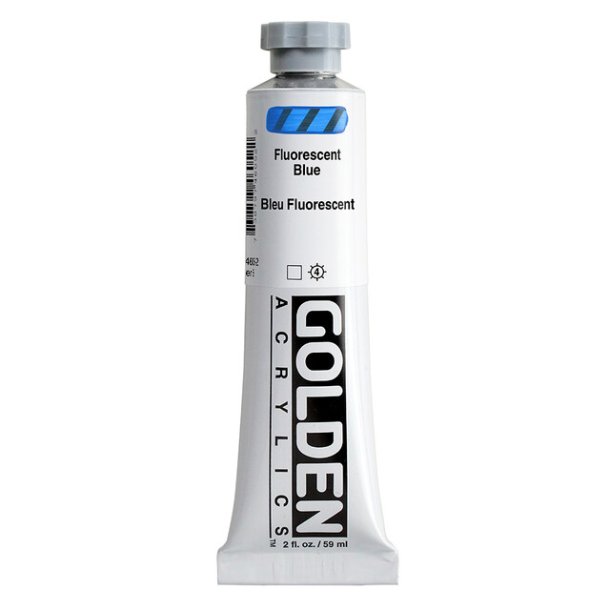 Golden Heavy Body- Fluorescent Blue- 4605 - 59 ml - S5
