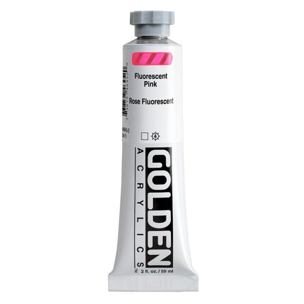 Golden Heavy Body- Fluorescent Pink- 4645 - 59 ml - S5