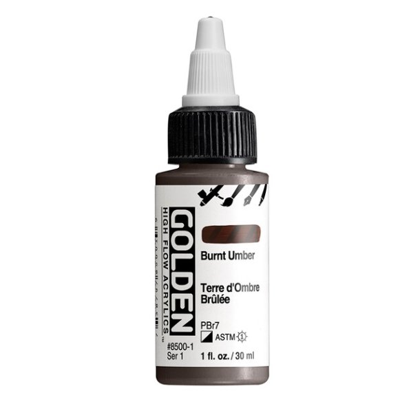 Golden High Flow -Burnt Umber- 8500-30 ml-S1