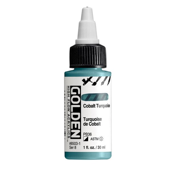 Golden High Flow -Cobalt Turquoise - 8503-30 ml-S8
