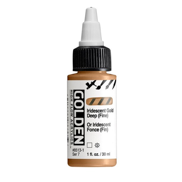 Golden High Flow -Iridescent Gold Deep (Fine)- 8513-30 ml-S7